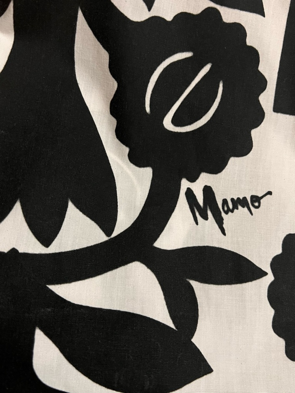 Mamo B&W Aloha Shirt